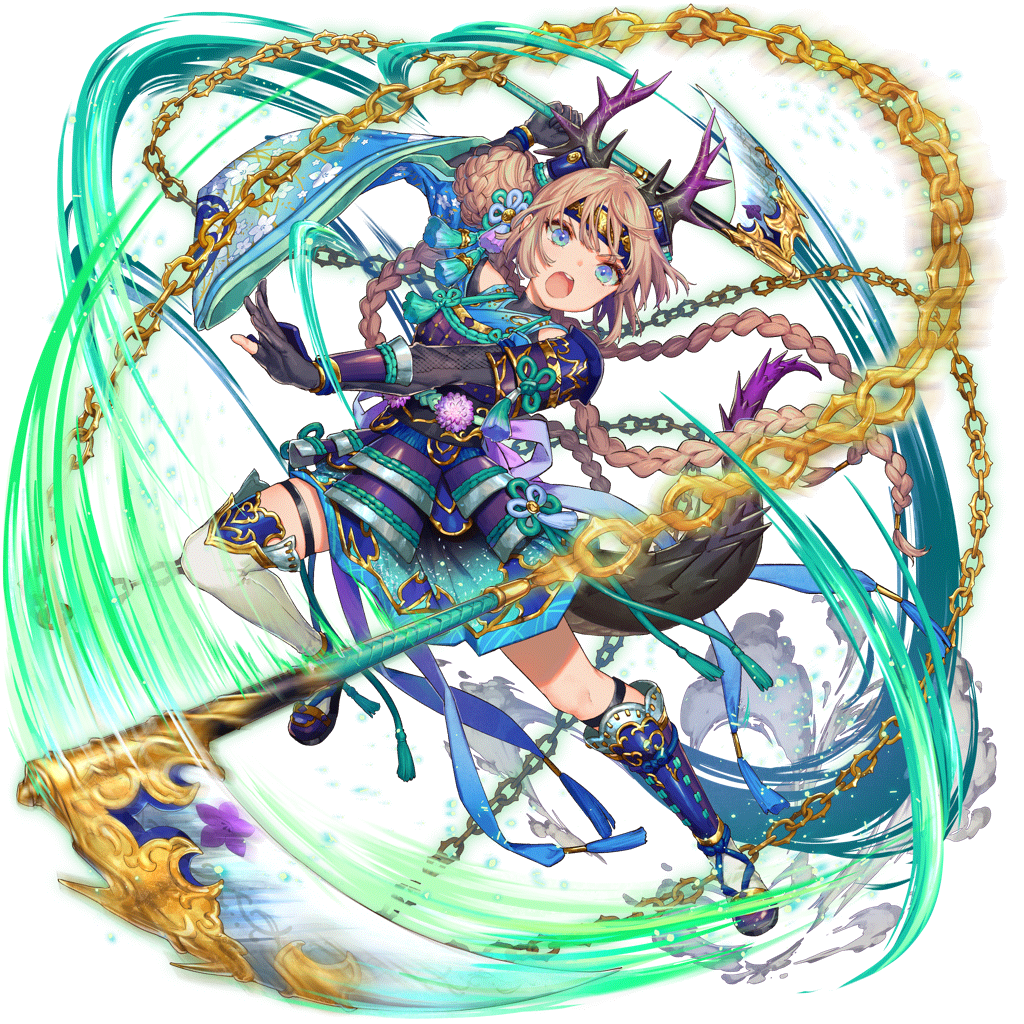 [飛鳥流鎖鎌道場師範]チエリのキャラクター画像