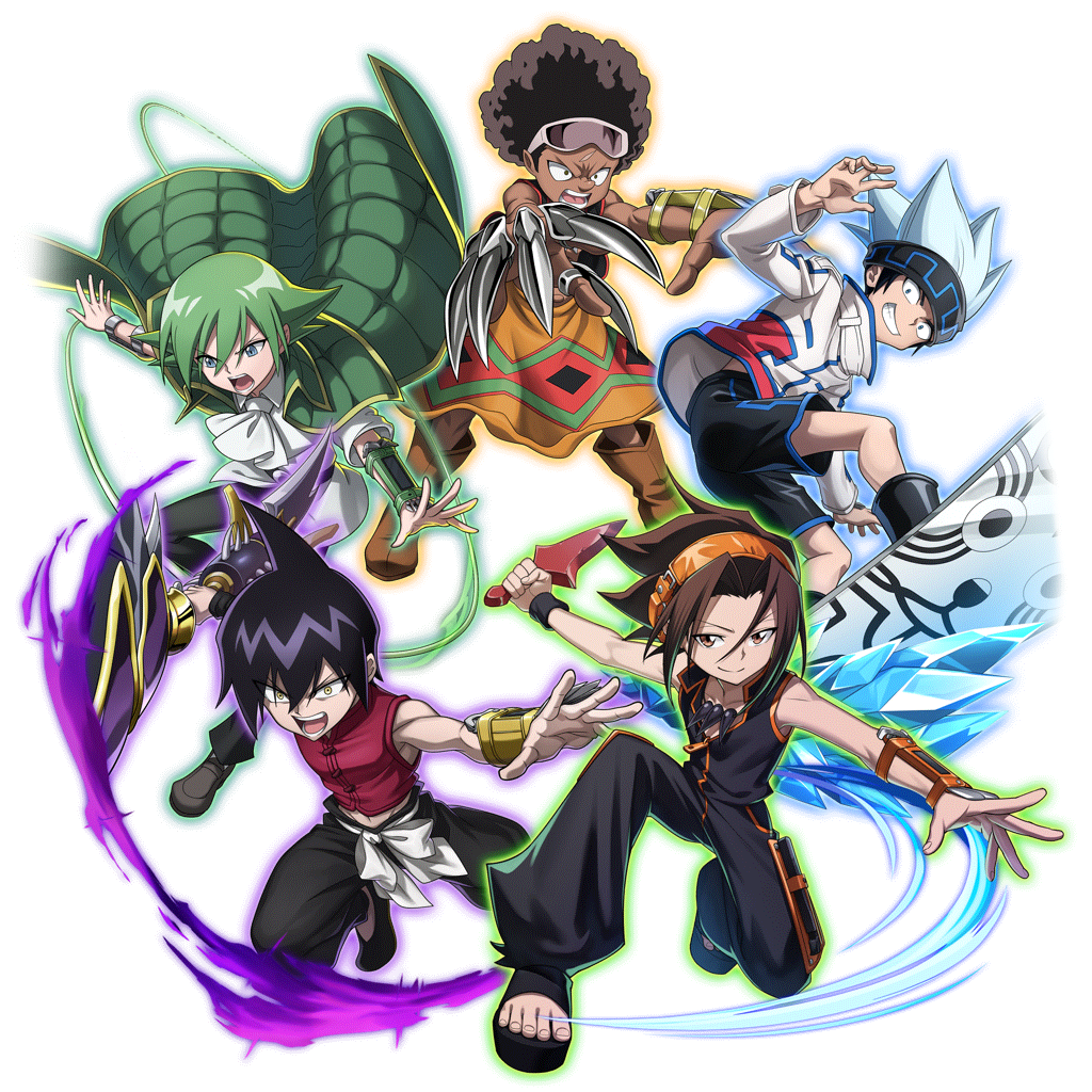 シャーマンキングコラボ記念のキャラクター画像