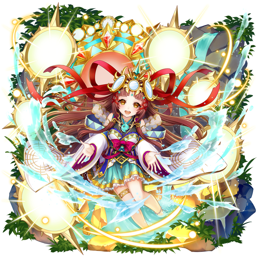 [足先からの癒し]天照大神のキャラクター画像