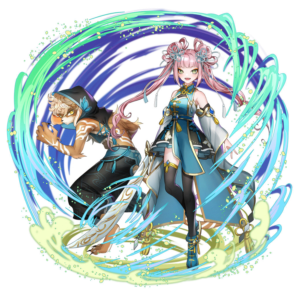 ジャラ＆ニィニーのキャラクター画像