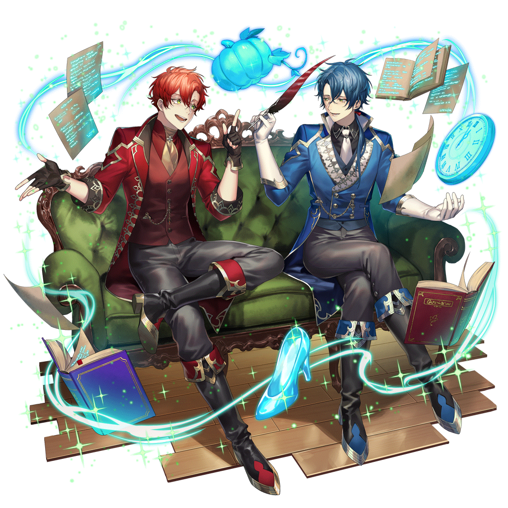 [待望の新作]グリム兄弟のキャラクター画像