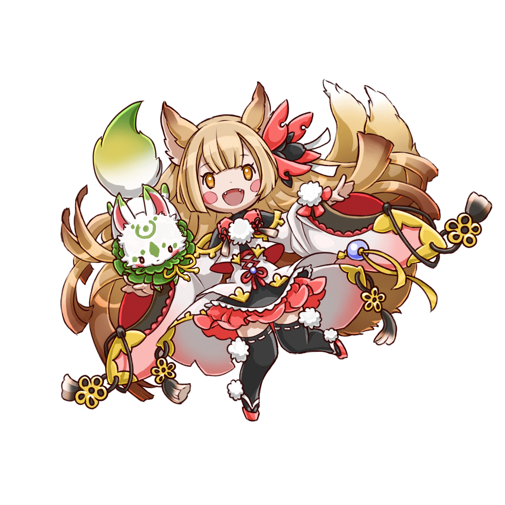 [二尾の狐姫]クイナのキャラクター画像