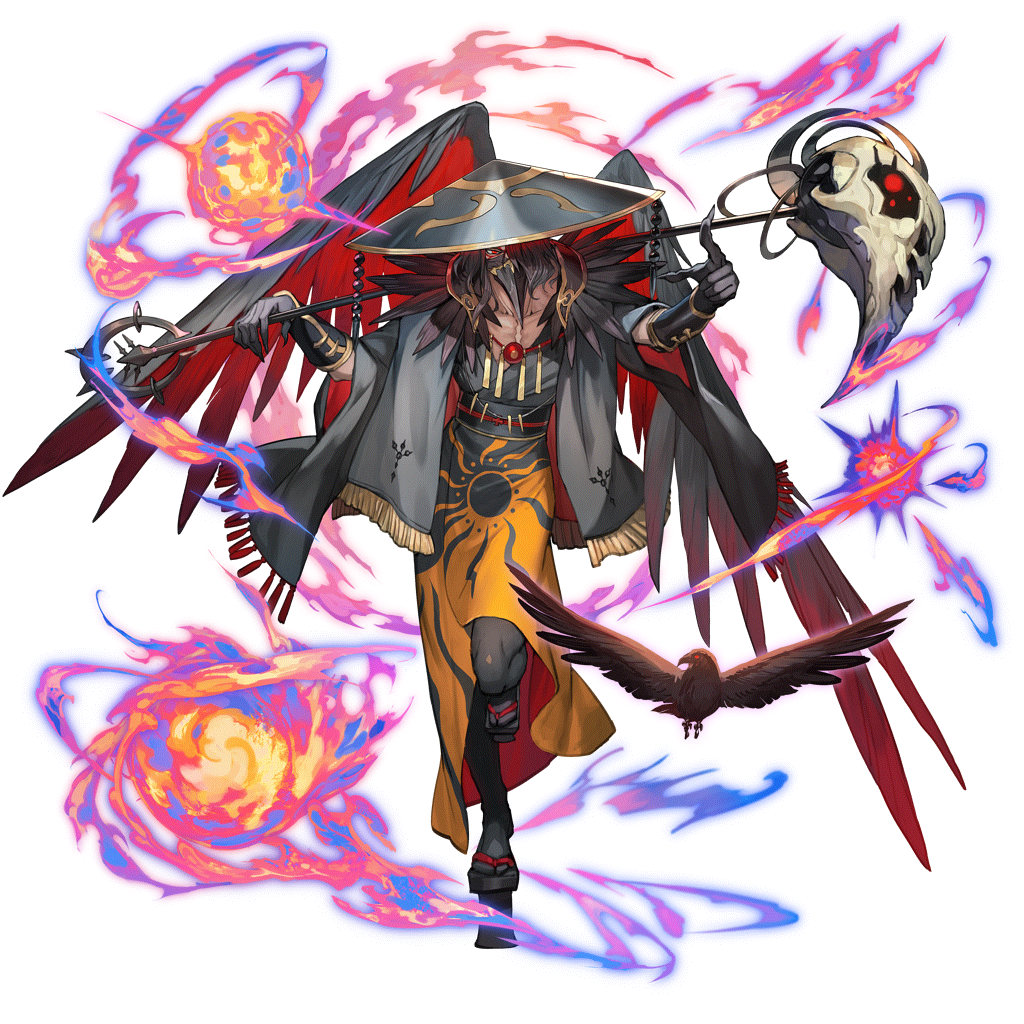 [日帝の使者]ヤタガラスのキャラクター画像