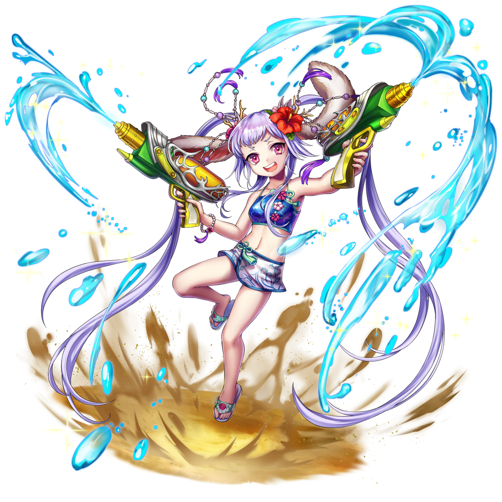 [ハジける水しぶき]ユエファのキャラクター画像