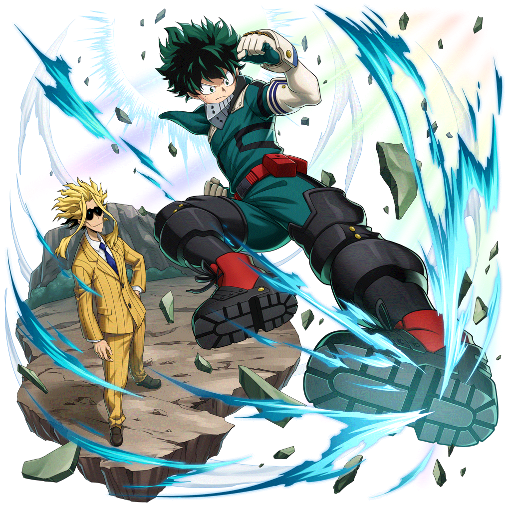 [継承]緑谷出久＆オールマイトのキャラクター画像