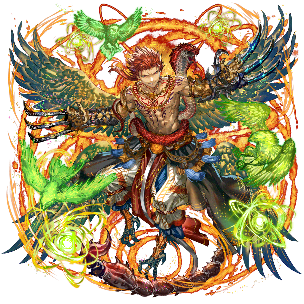 [絶尽の熱風]パズズのキャラクター画像