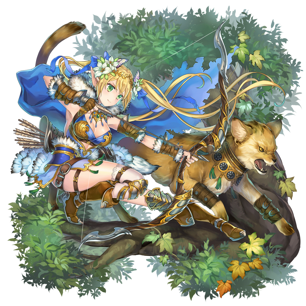 [明朗の鋭弓]フィオラのキャラクター画像