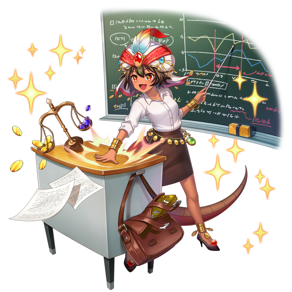 [経済を支配せよ]クロリス先生のキャラクター画像