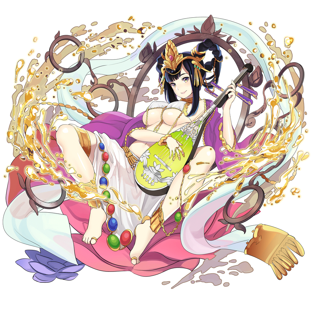 [幸と富の音色]弁財天のキャラクター画像