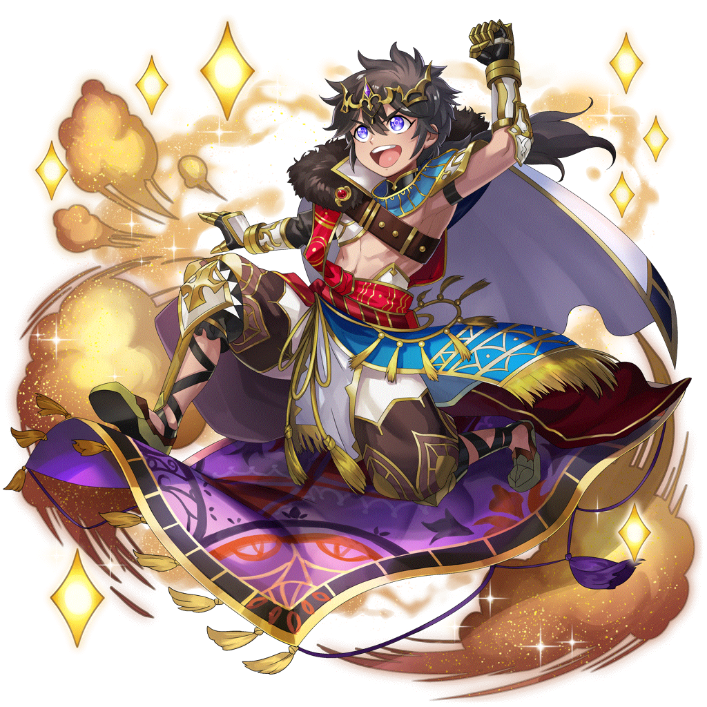 [千夜一夜の夢]アラジンのキャラクター画像