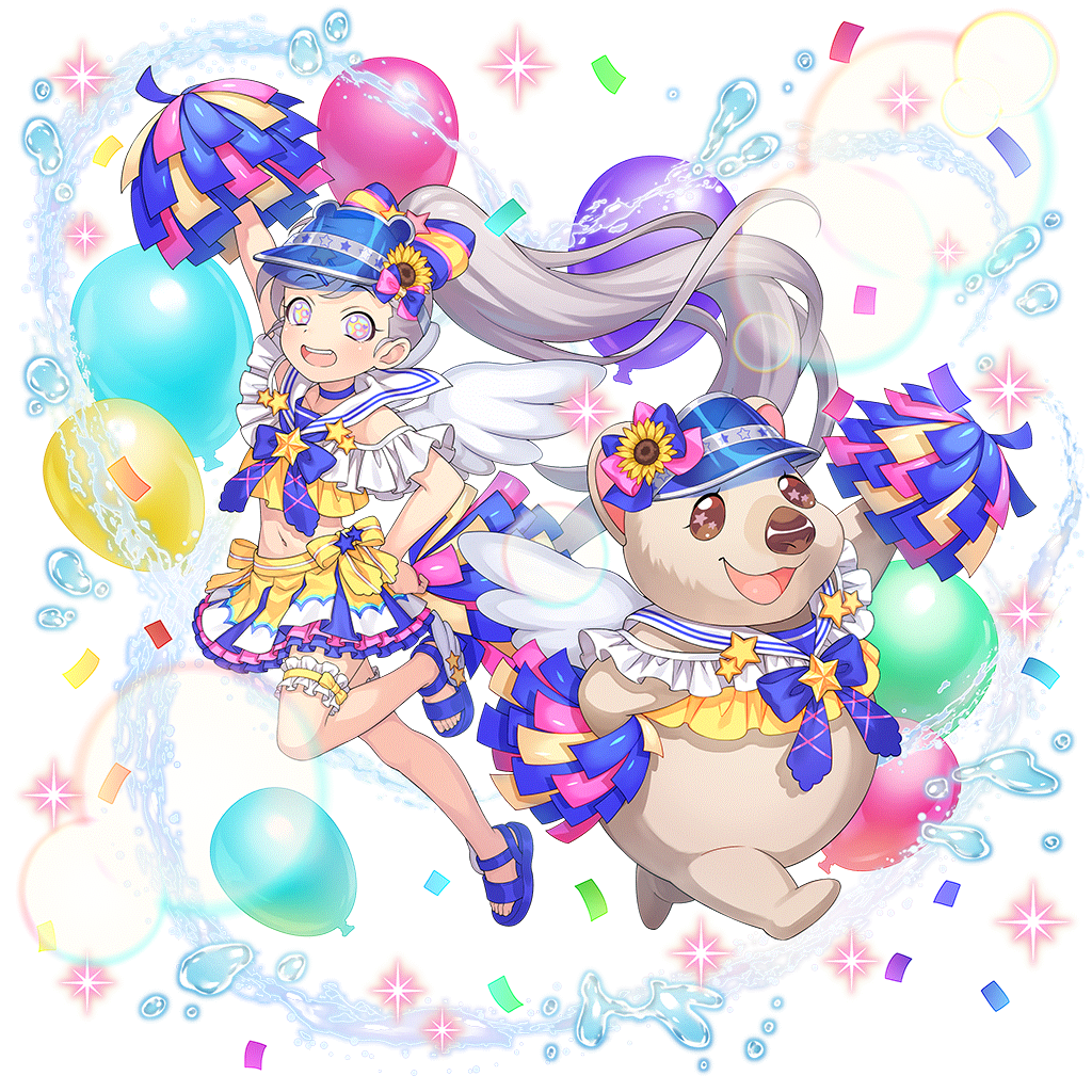 [煌く応援団]フェリタ＆プティのキャラクター画像