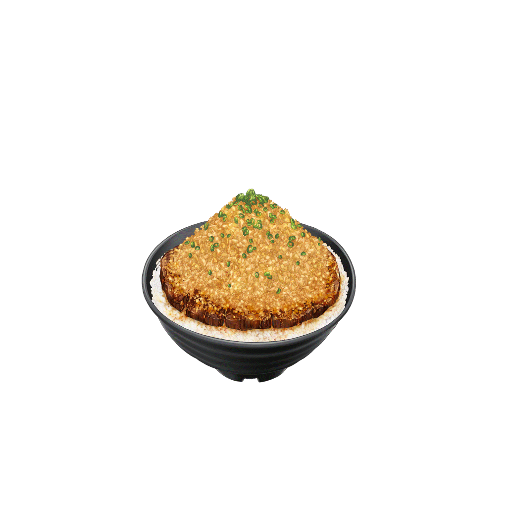シャリアピンステーキ丼のキャラクター画像