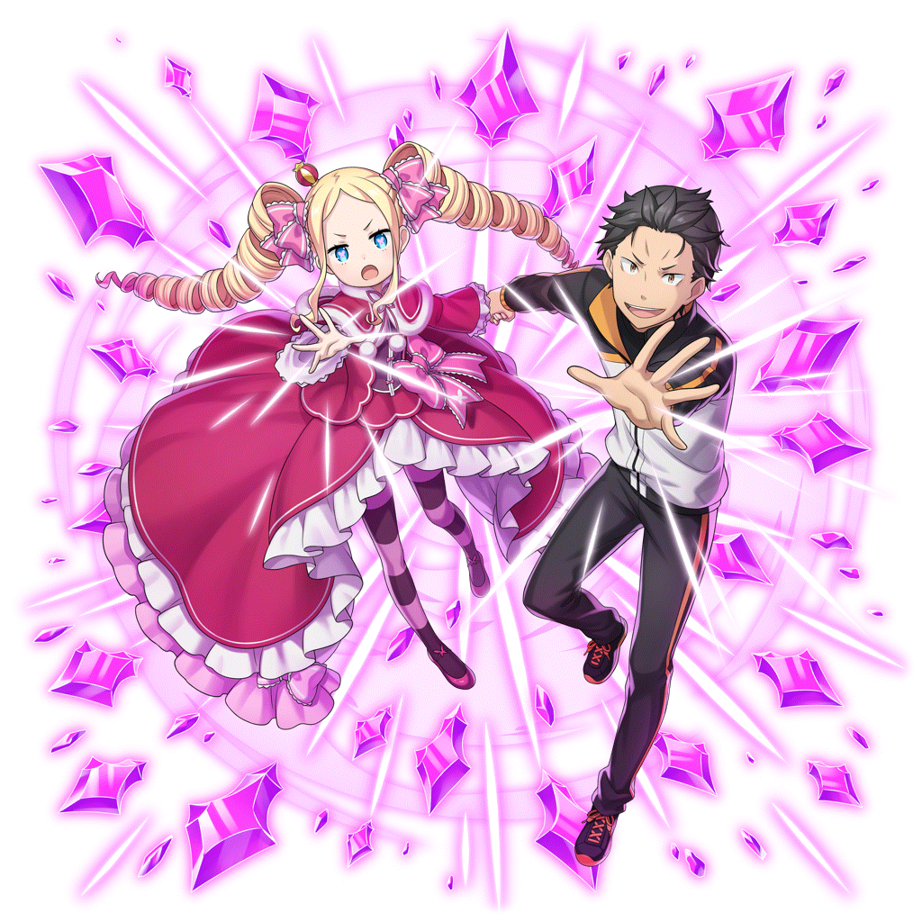 [新たな絆]ベアトリス＆スバルのキャラクター画像