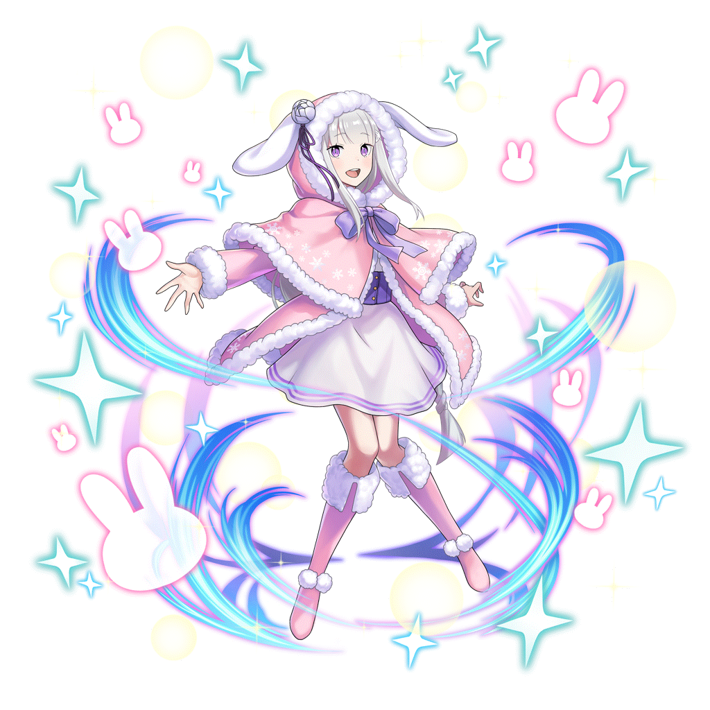 [うさぎチャレンジ]エミリアのキャラクター画像