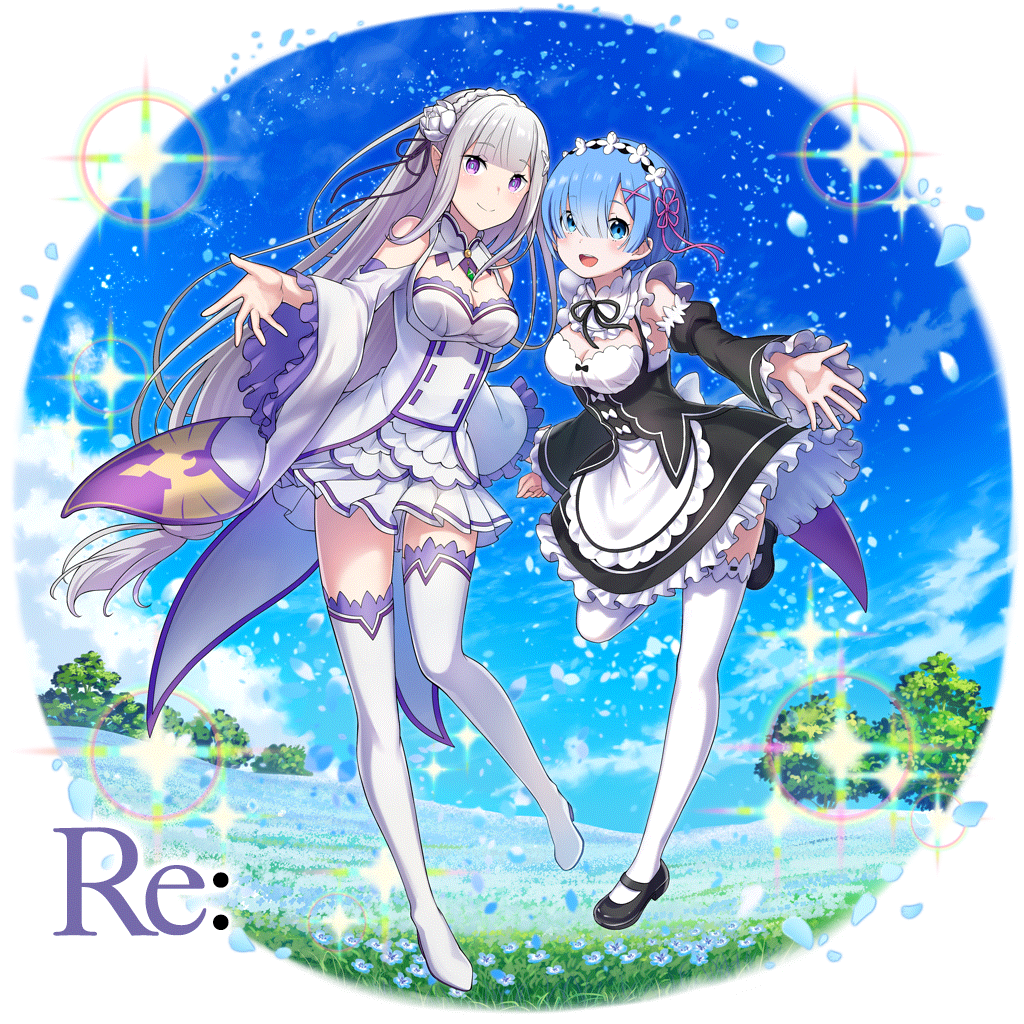 [夢の未来]エミリア＆レムのキャラクター画像