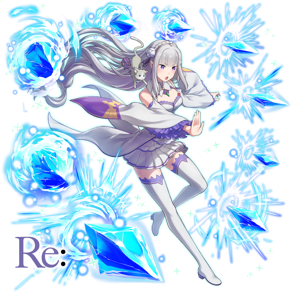 [氷の記憶]エミリア＆パックのキャラクター画像