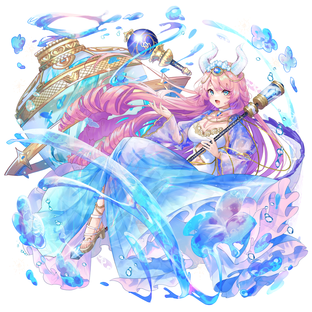 [知恵の水神]エアのキャラクター画像