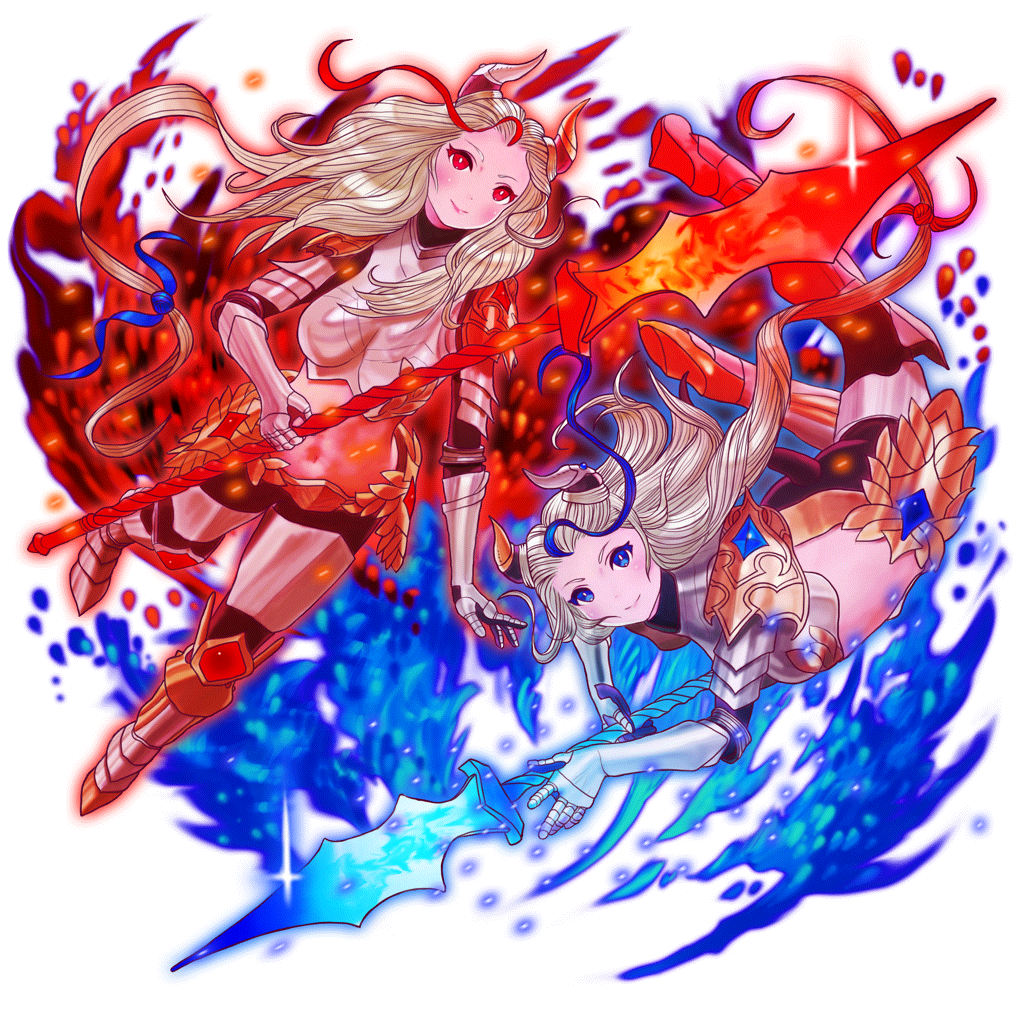 [双竜近衛騎士]リロ＆レルのキャラクター画像
