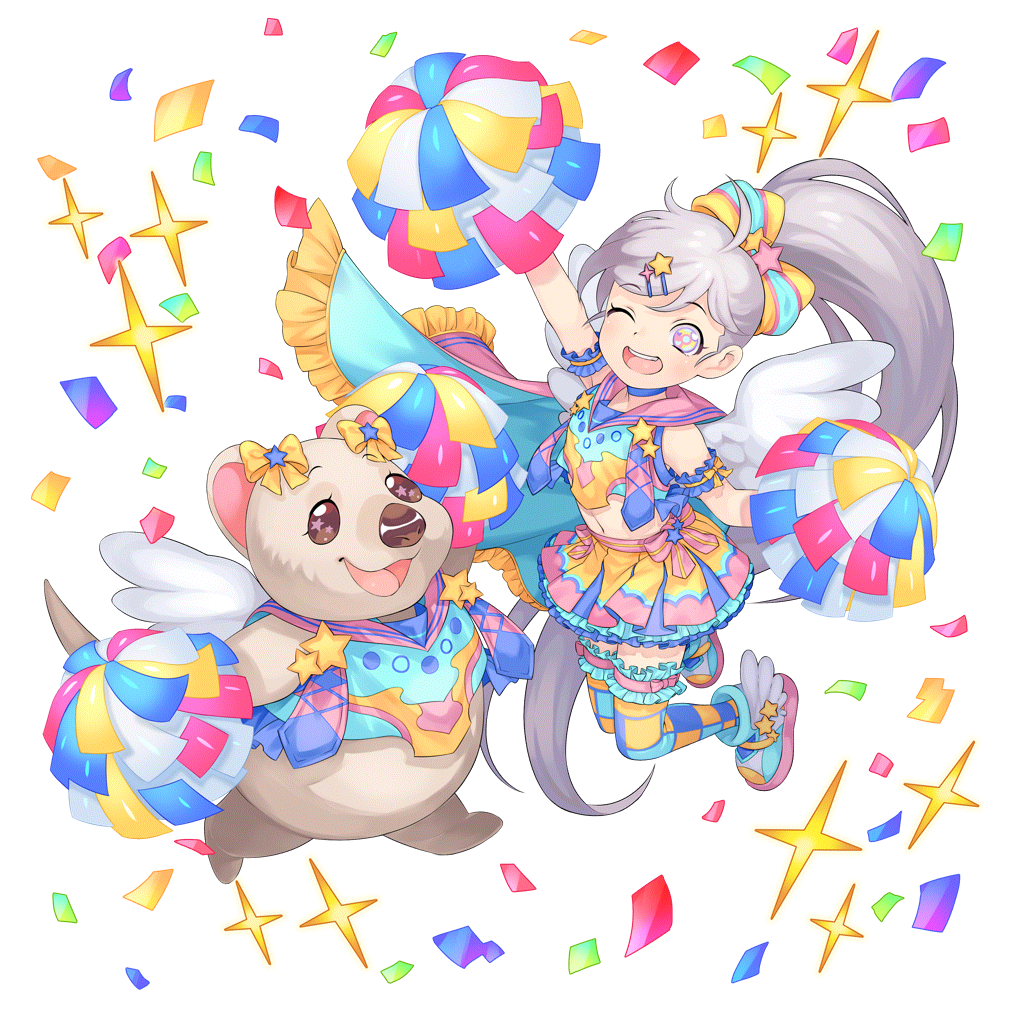 [煌く応援団]フェリタ＆プティのキャラクター画像