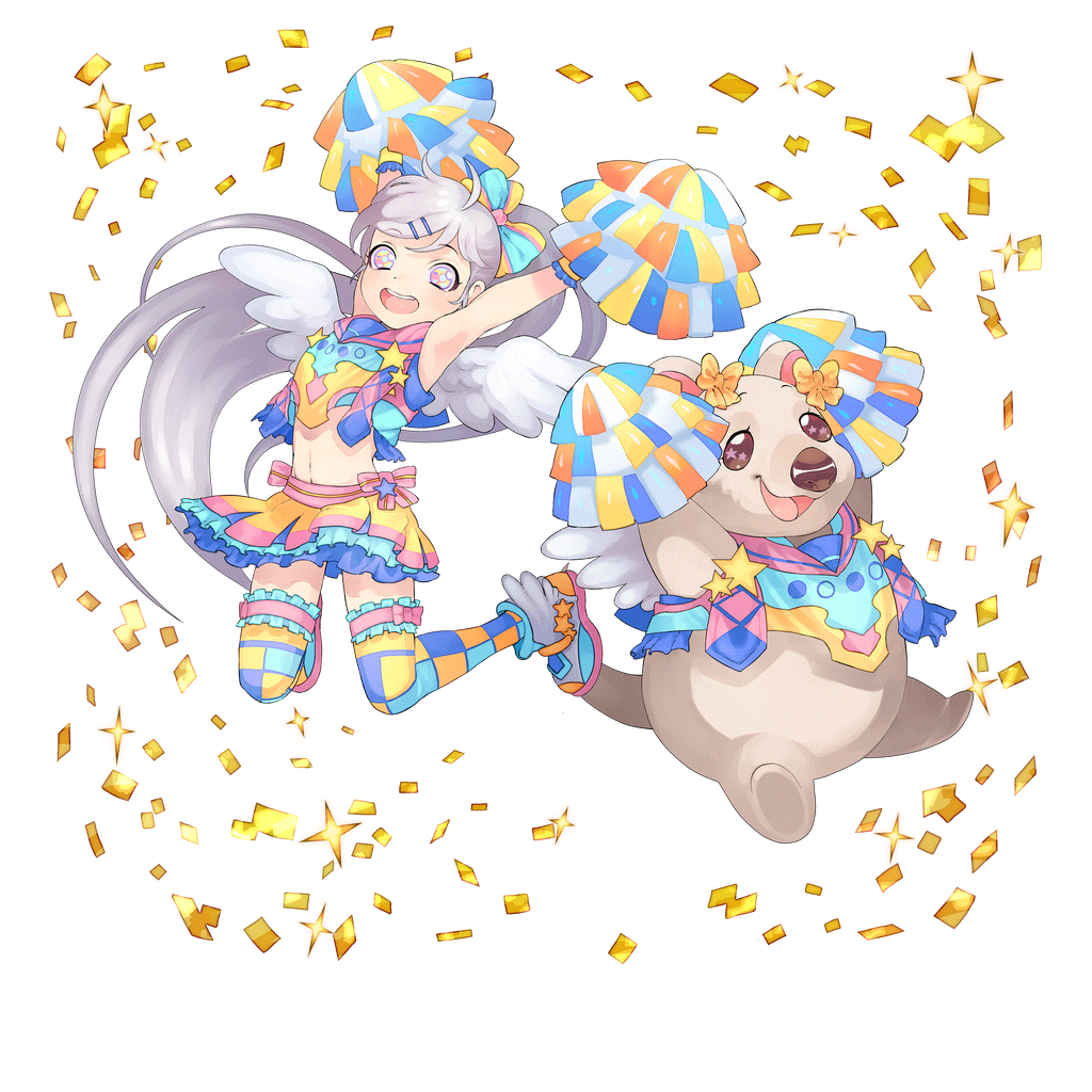 [幸せ応援団]フェリタ＆プティのキャラクター画像