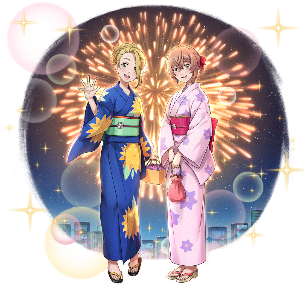 [幸せの時間]橘日向＆佐野エマのキャラクター画像