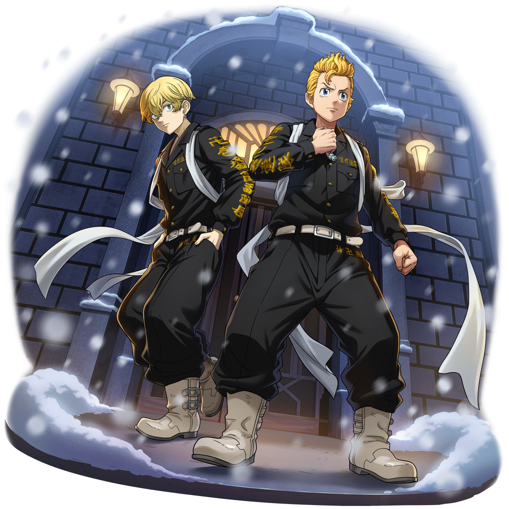 [新壱番隊]花垣武道＆松野千冬のキャラクター画像