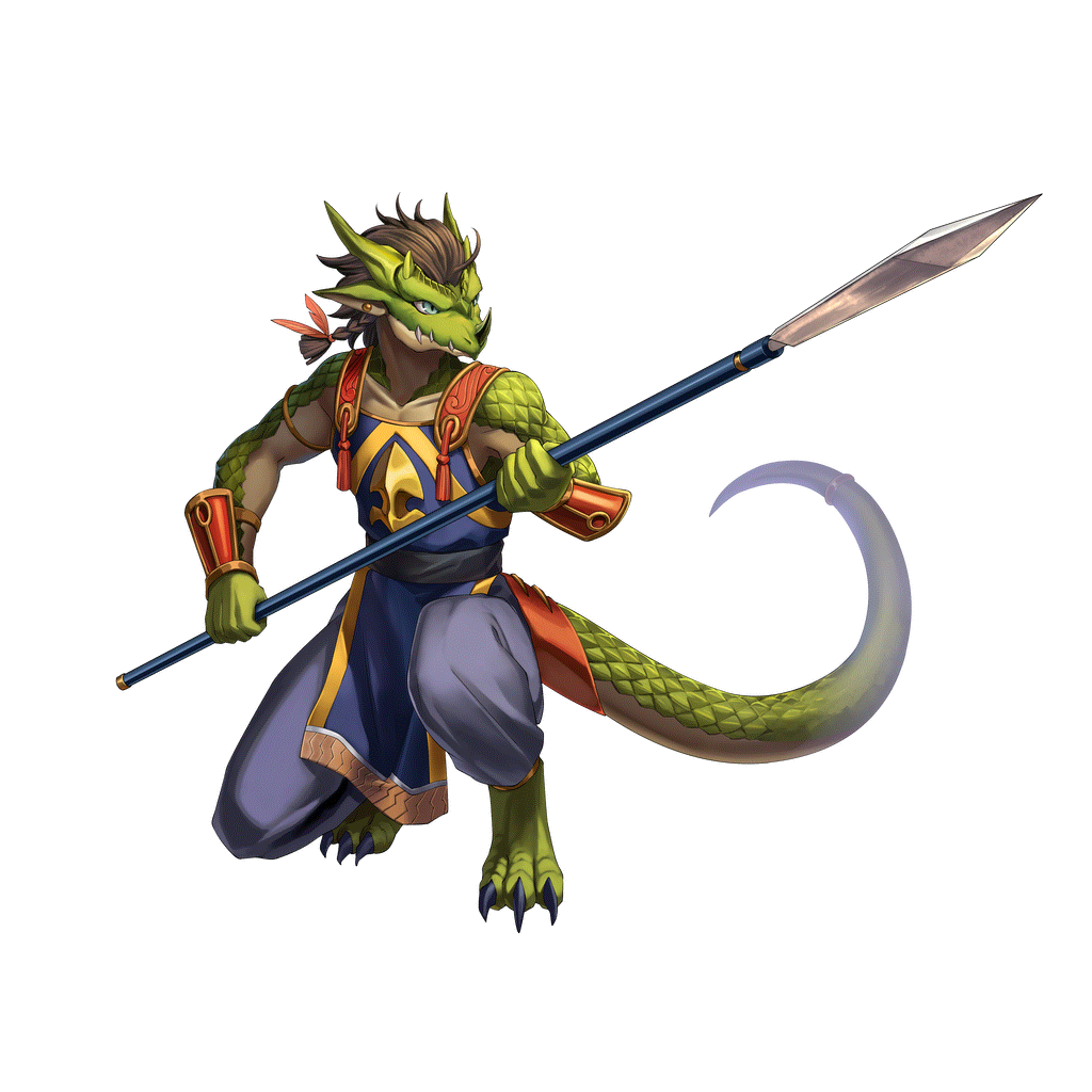 竜槍兵のキャラクター画像