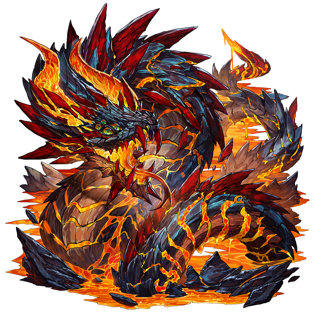 [火山蛇竜]ラゴバニアギスのキャラクター画像
