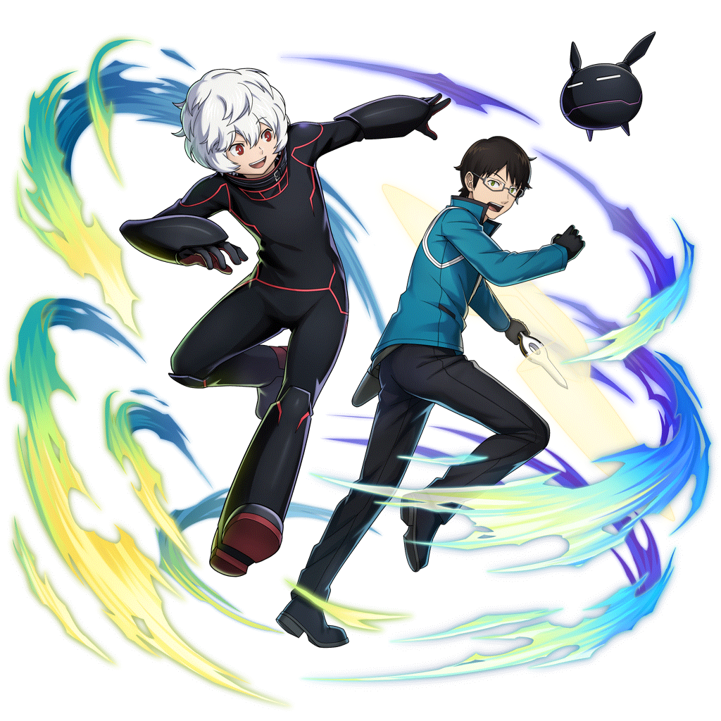 [玉狛支部]三雲修＆空閑遊真のキャラクター画像