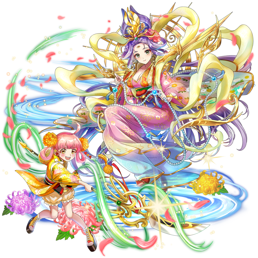 [神山の女神]キクリヒメのキャラクター画像