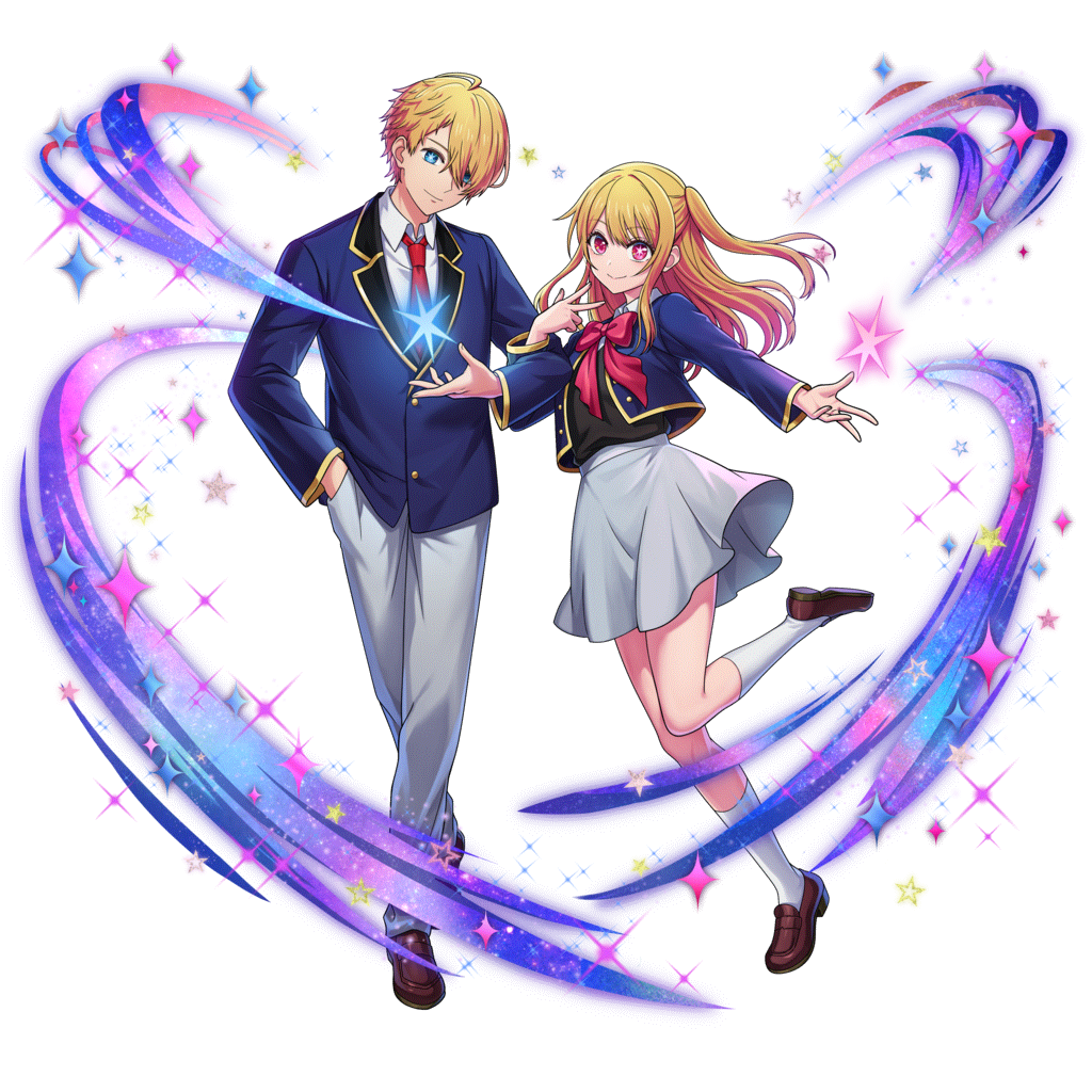 [芸能界に挑む]アクア＆ルビーのキャラクター画像