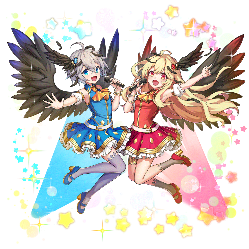 [愛よ届け]フギンとムニンのキャラクター画像