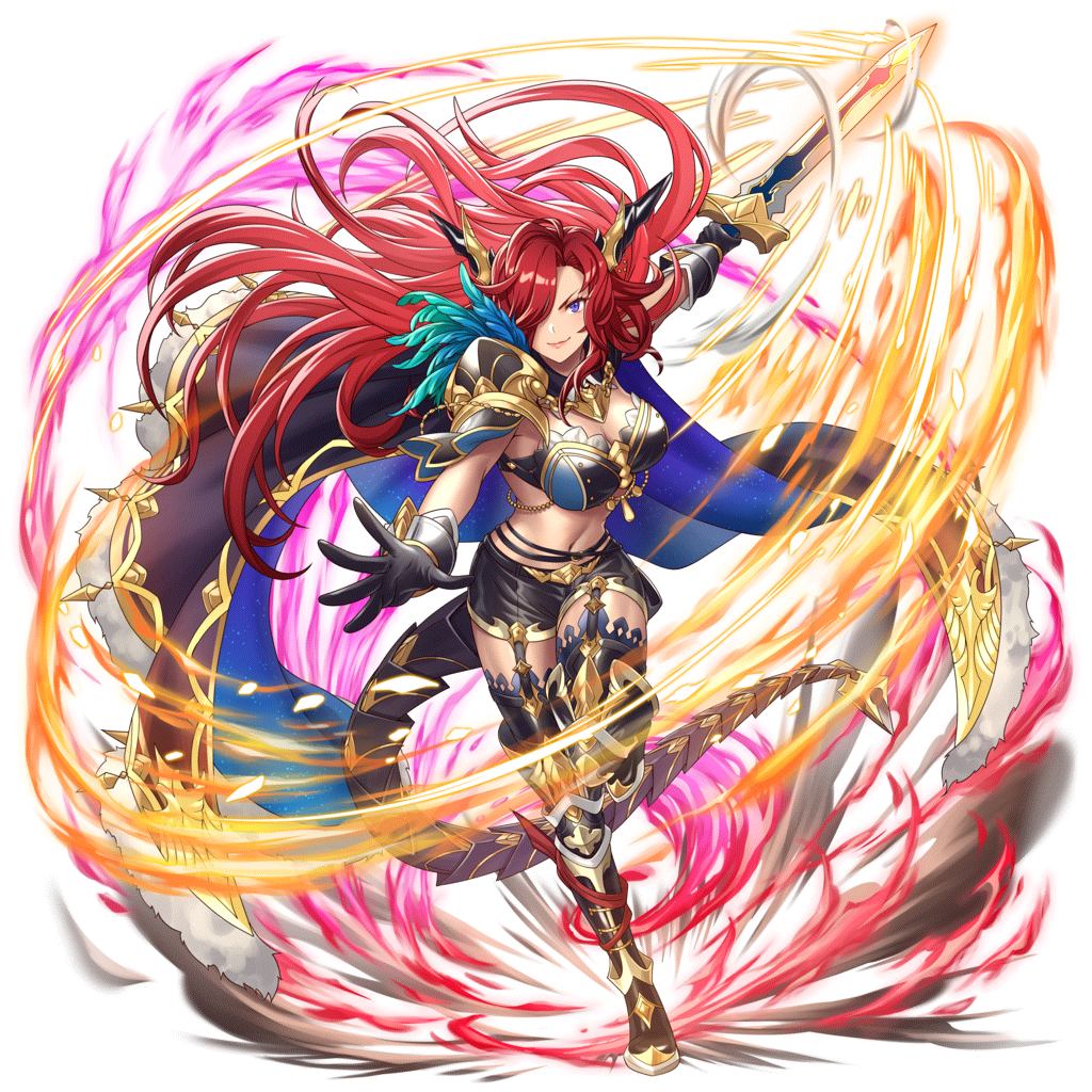 [戦線の紅竜]ティルートのキャラクター画像