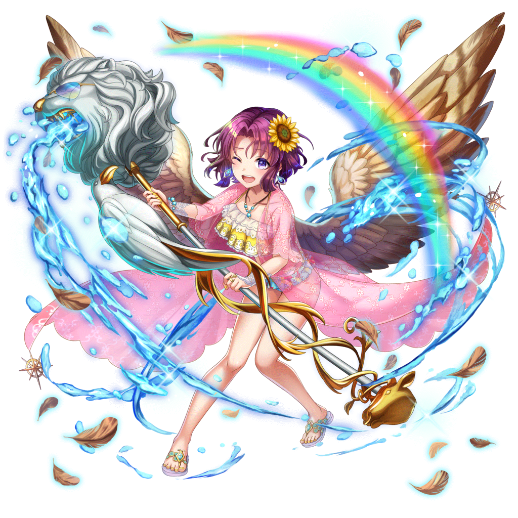 [夏色の水飛沫]メルカバーのキャラクター画像