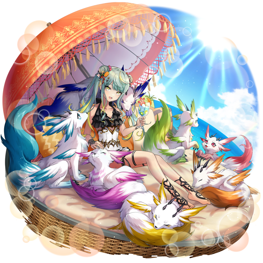 [優雅な夏休み]リュミエットのキャラクター画像