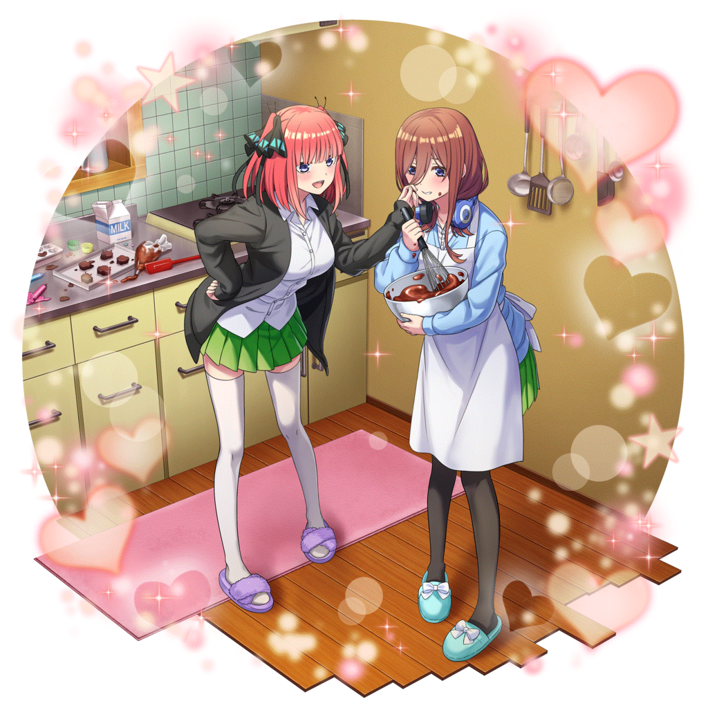 [認めあうこと]二乃＆三玖のキャラクター画像