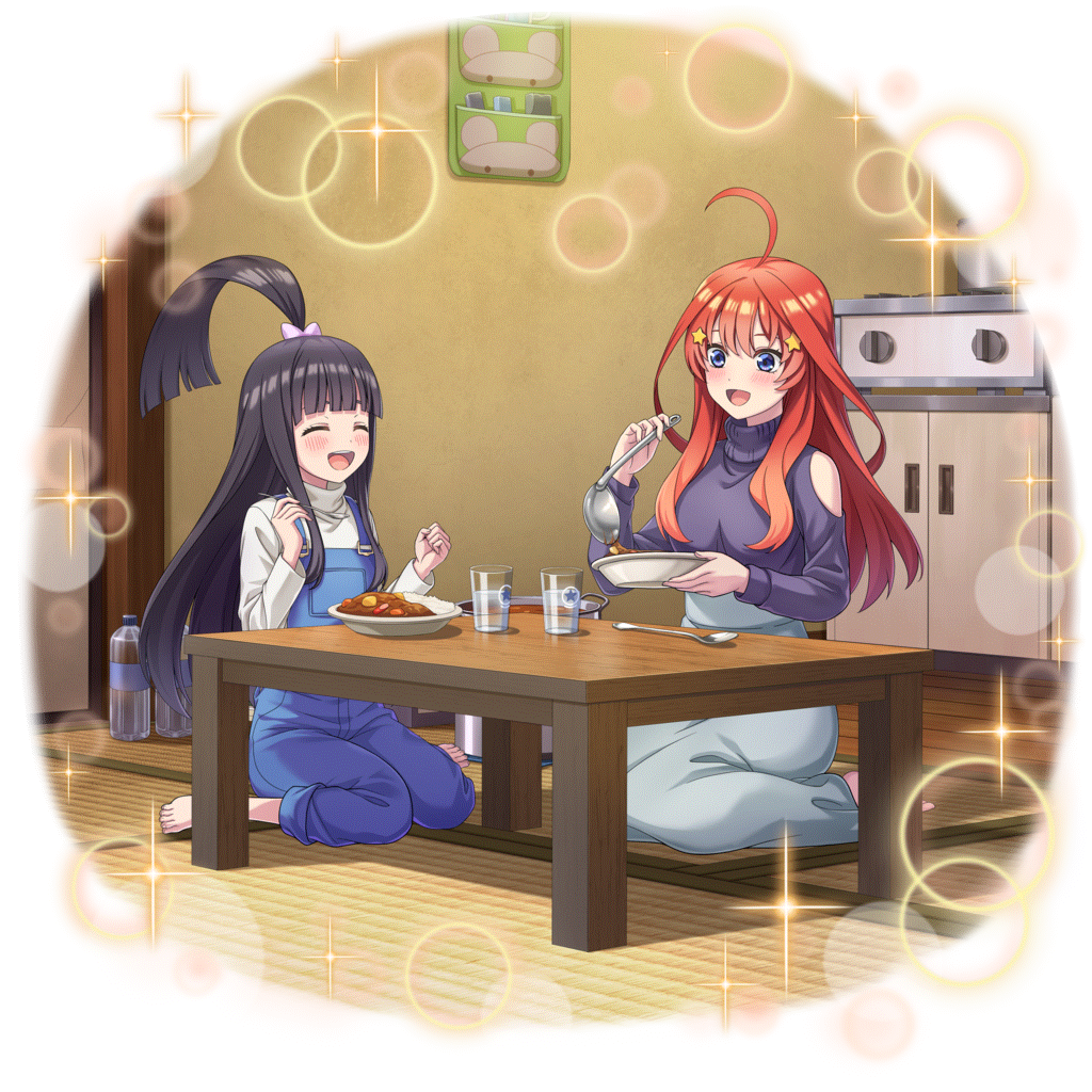 [おかわり]五月＆らいはのキャラクター画像