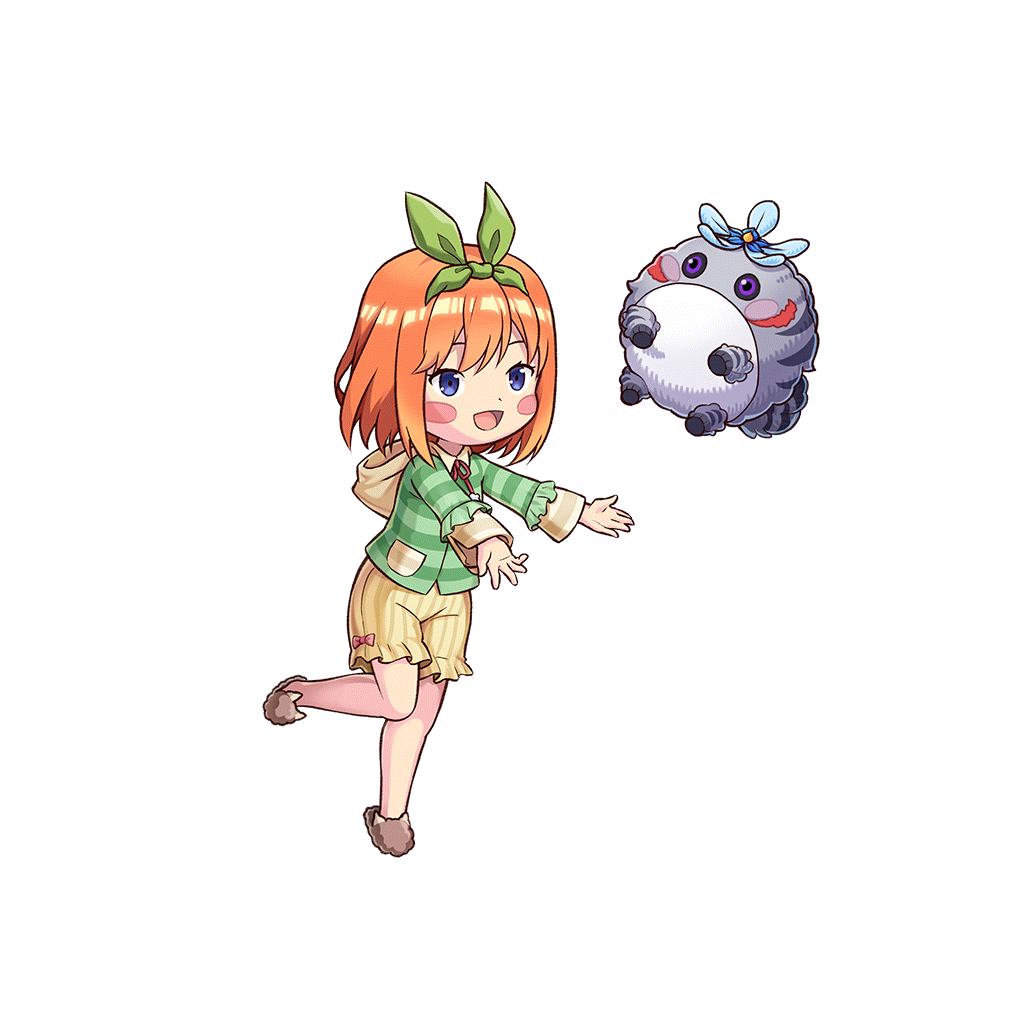 すやすや・よつばちゃんのキャラクター画像