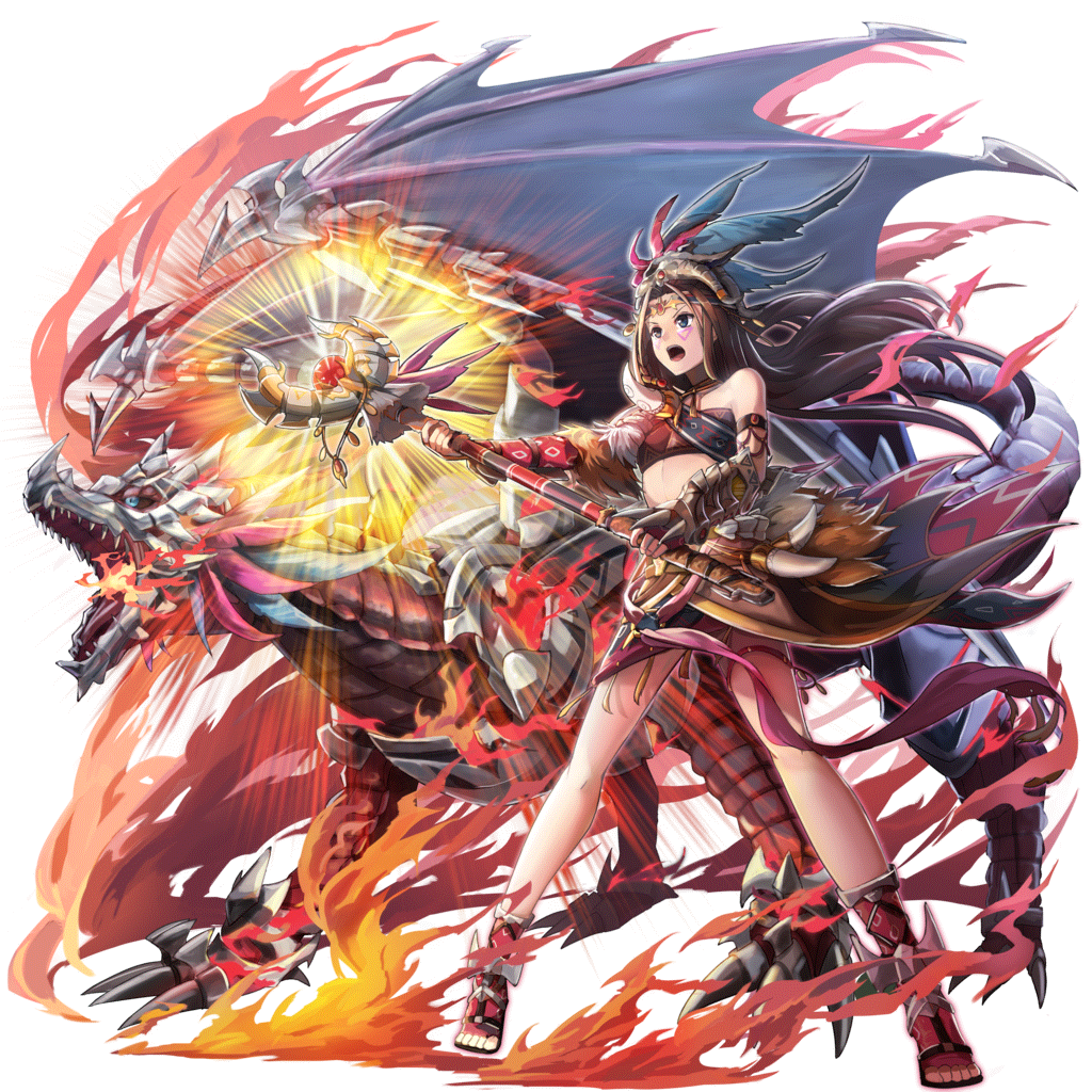 [光への咆哮]ユスティ＆ギルのキャラクター画像