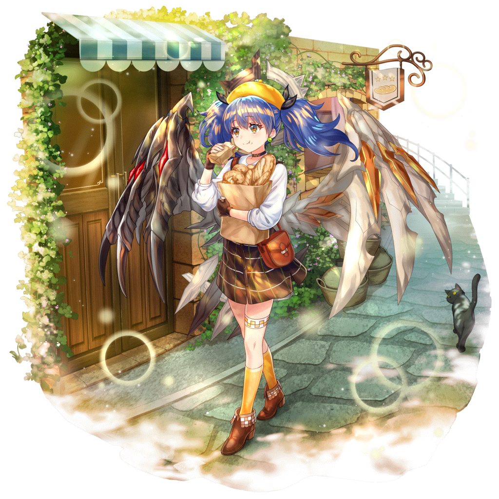 [頬張る小麦の香り]ルルカのキャラクター画像