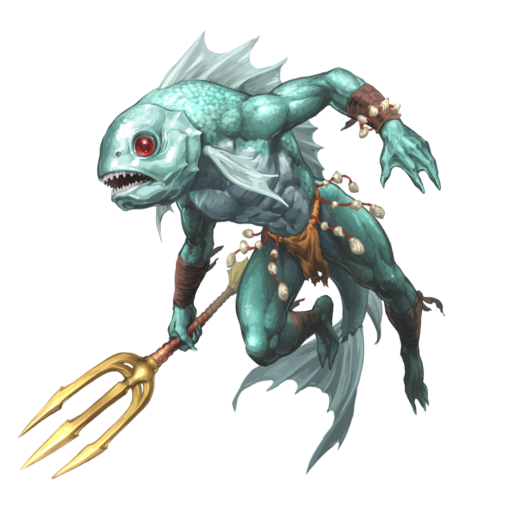 サハギンのキャラクター画像
