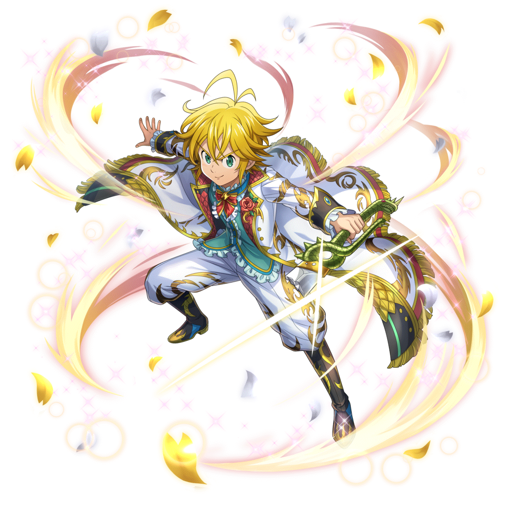 [竜を纏いし団長]メリオダスのキャラクター画像