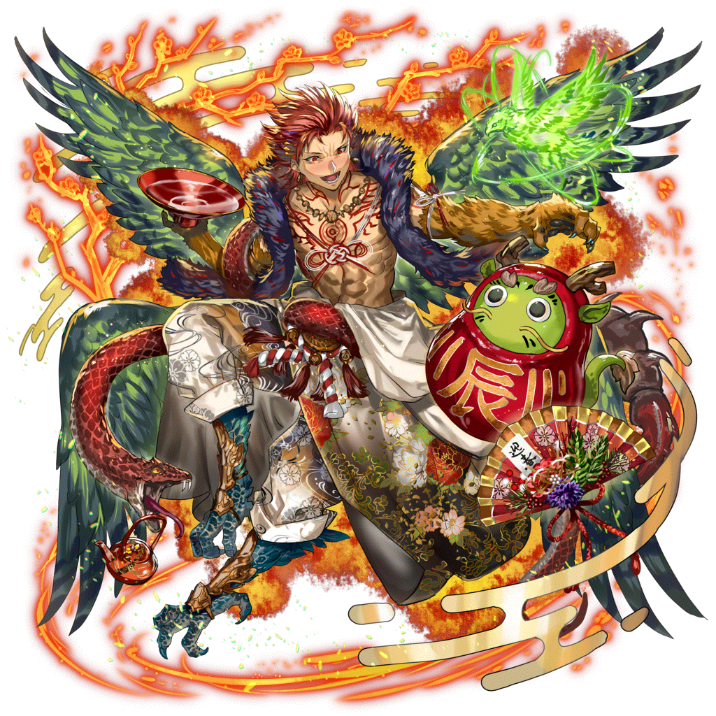 [酔いどれニューイヤー]パズズのキャラクター画像