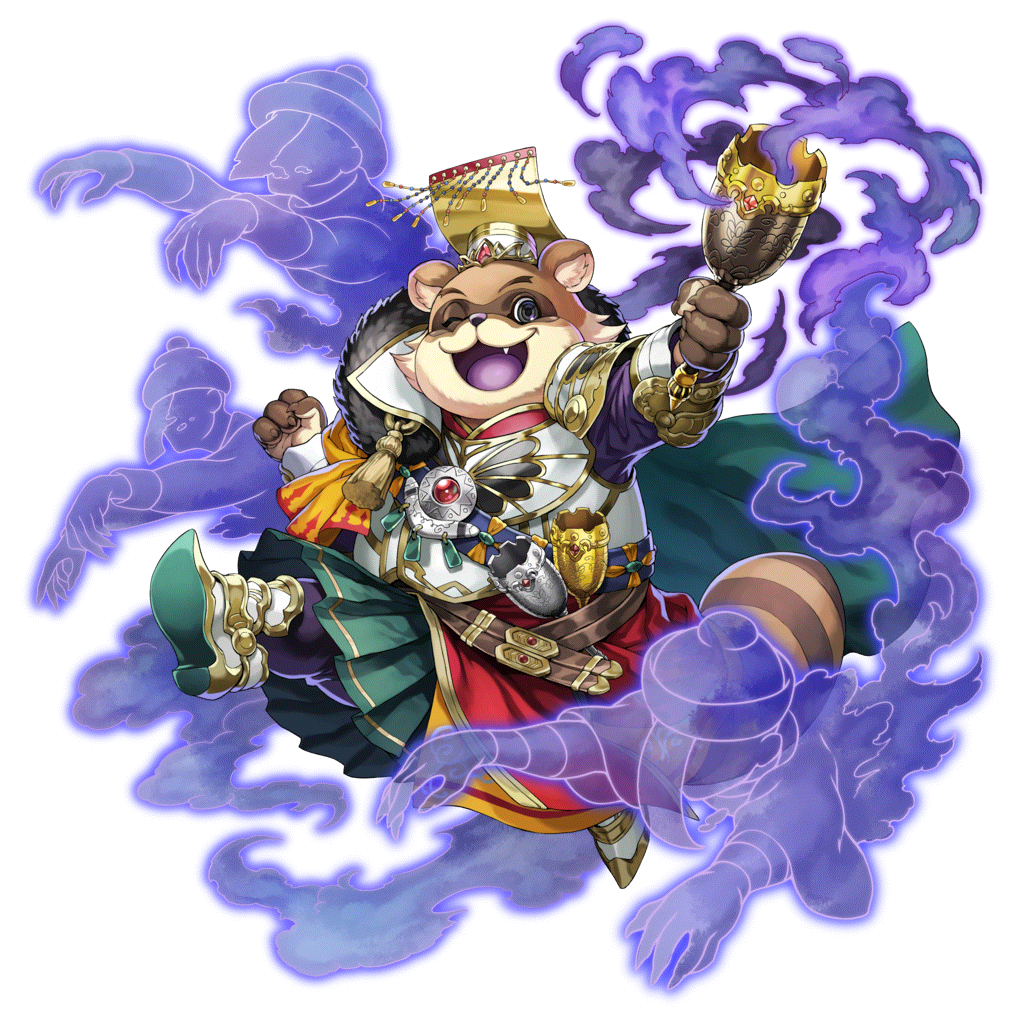 [反逆の魔族]悪狸王のキャラクター画像