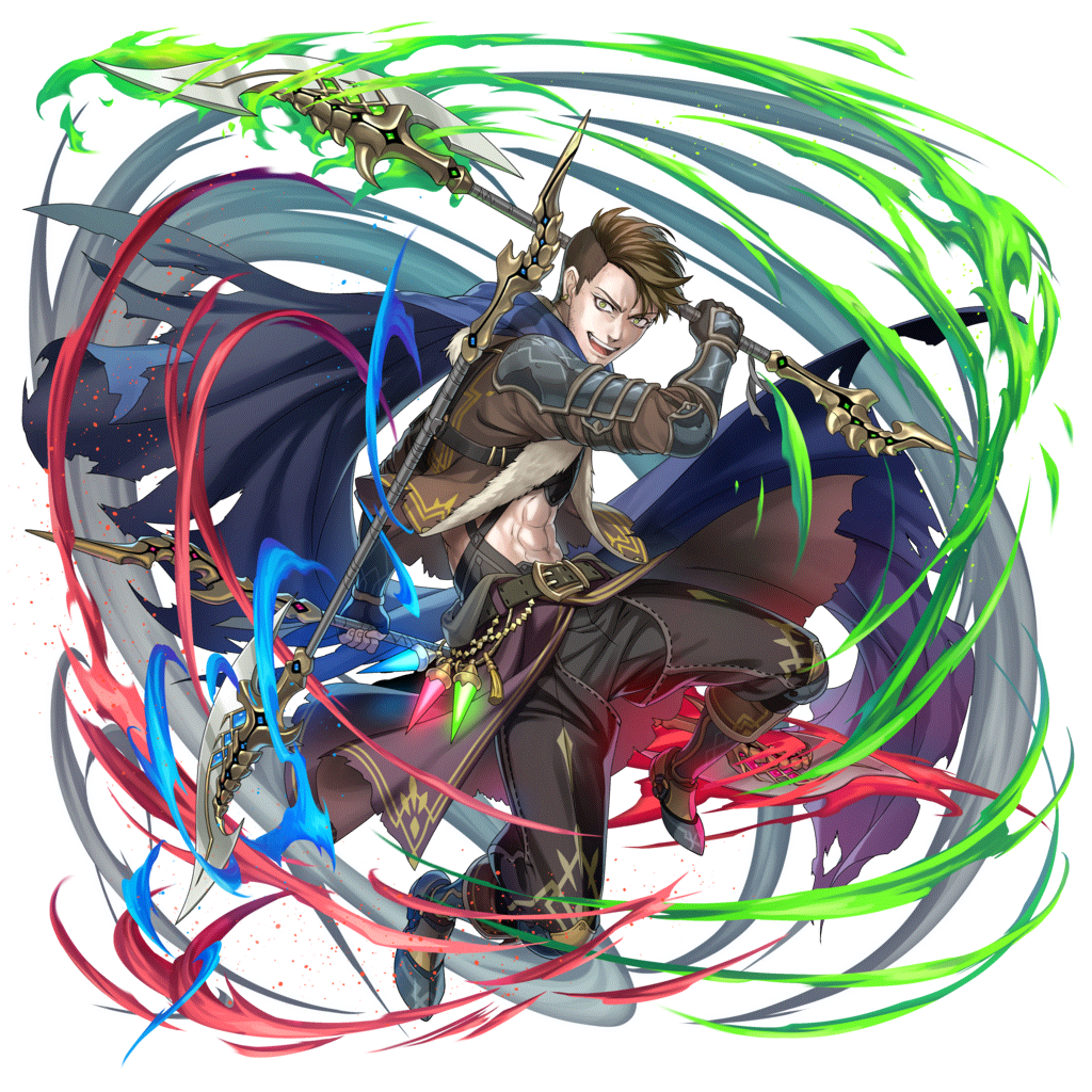 [エレメント双槍術]ハンクのキャラクター画像