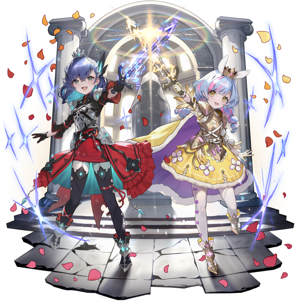 [小さな姫騎士]ナナ＆ララのキャラクター画像