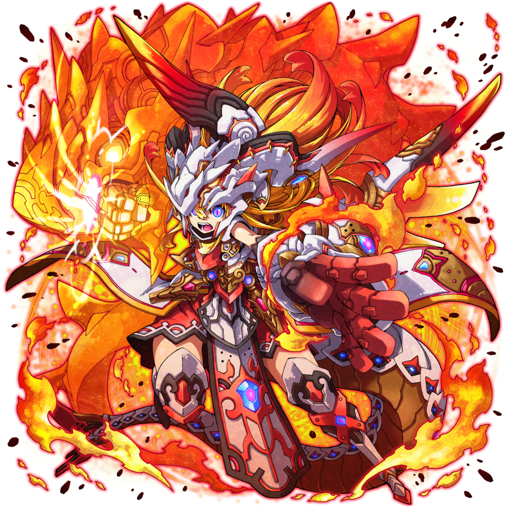 [暴撃の竜鎧]ロラインのキャラクター画像