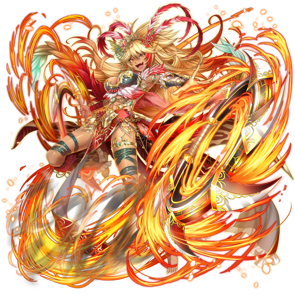 [紅炎の戦姫]祝融のキャラクター画像
