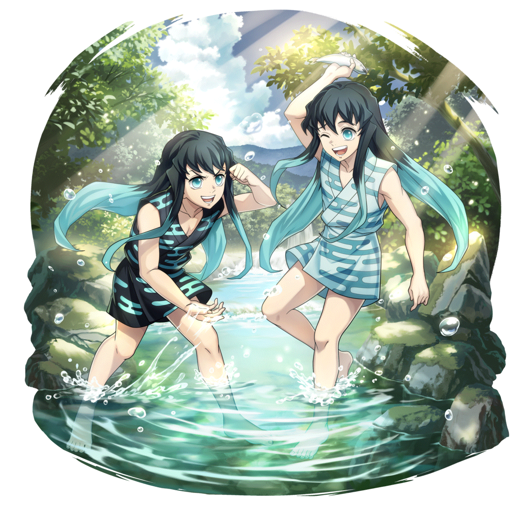 [双子の兄弟]無一郎＆有一郎のキャラクター画像