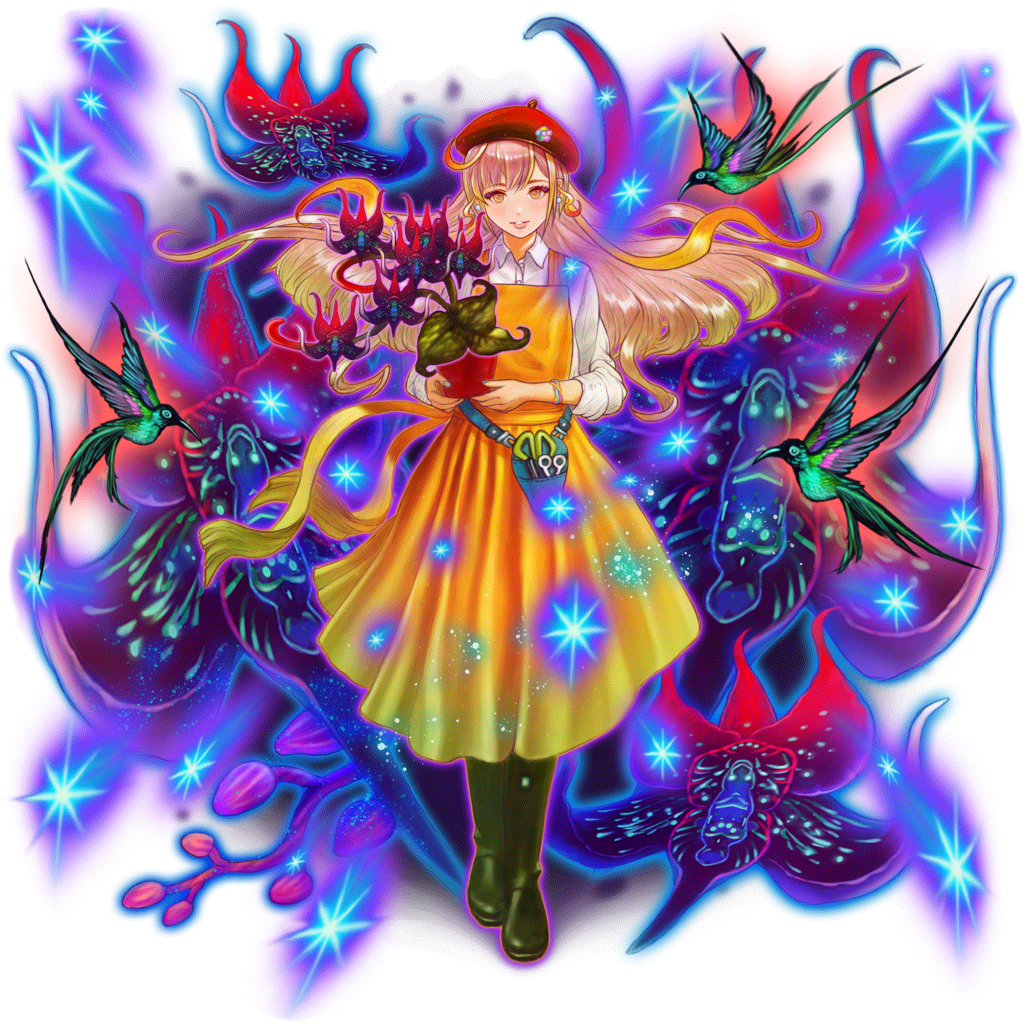[幻怪の夜光草]フロースのキャラクター画像